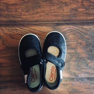 Cienta Spain girl glitter Mary Janes sneakers